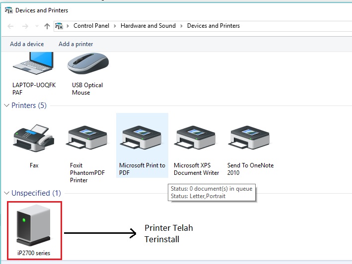 Cara Instal Printer Canon ip2770 Praktis dan Mudah Sinau Komputer