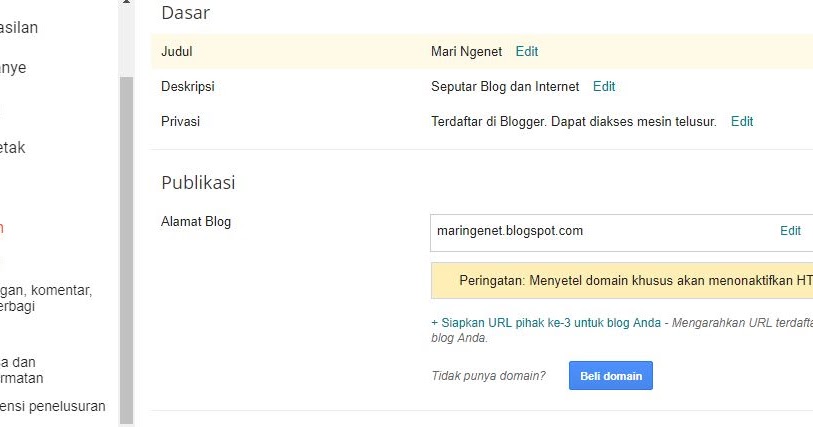 Pengalaman Dan Cara Beli Domain Tld Di Google Domain