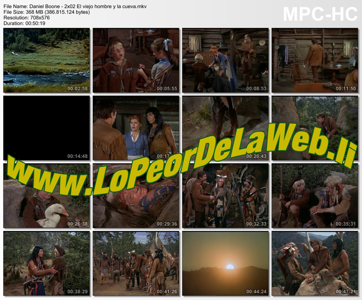 Daniel Boone - Temporada 2 Ep 01 a 03 (Latino)