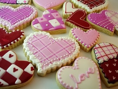Popular Pinterest: Valentine's day heart cookies