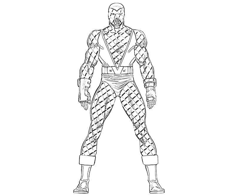 ultimate alliance coloring pages - photo #2