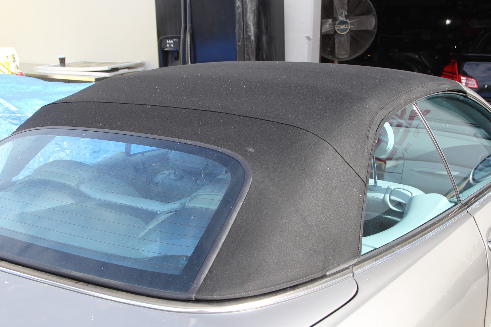 Cooks Upholstery and Classic Restoration Mercedes Convertible Top