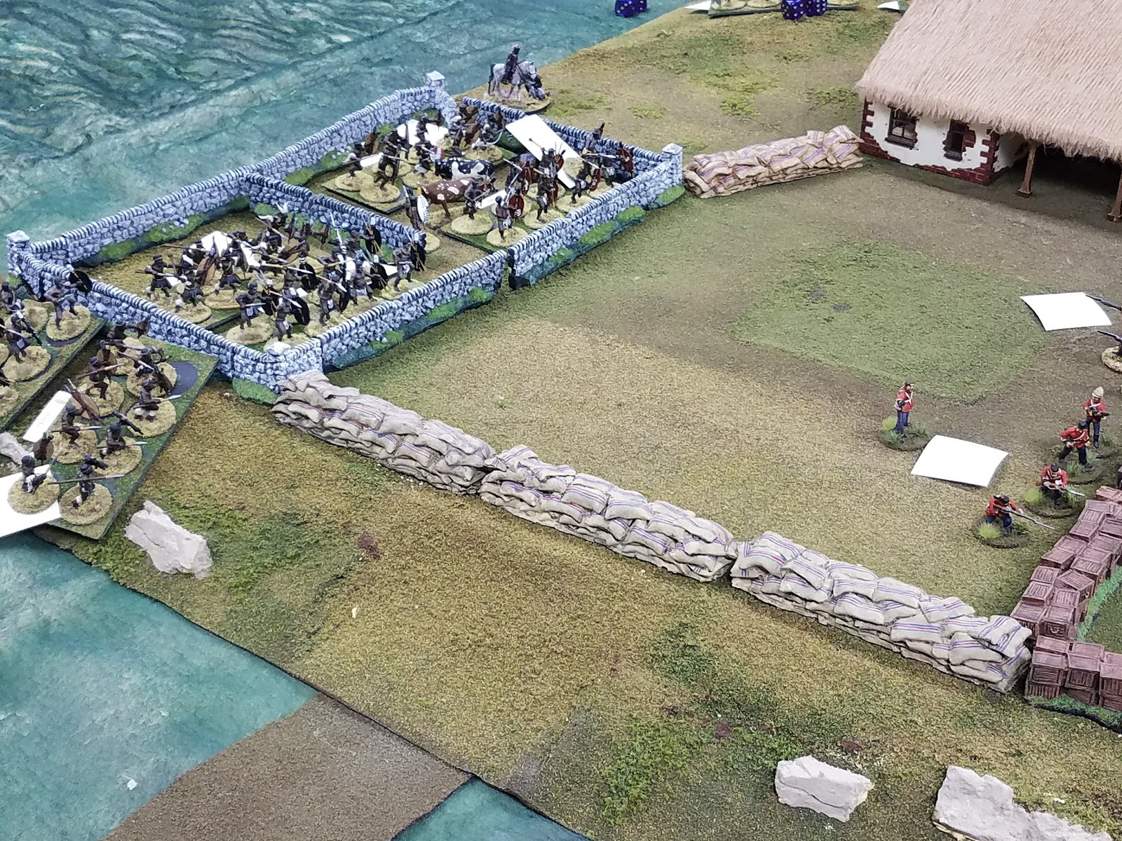 Rally Round the Flag Rorke's Drift Refight Part 1