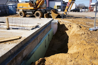 Stützstangen für den Keller