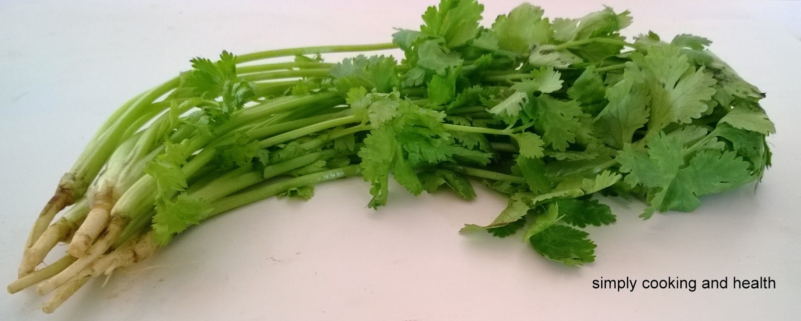 Simply Cooking and Health Coriander leaves