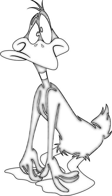 daffy duck bugs bunny coloring pages - photo #46