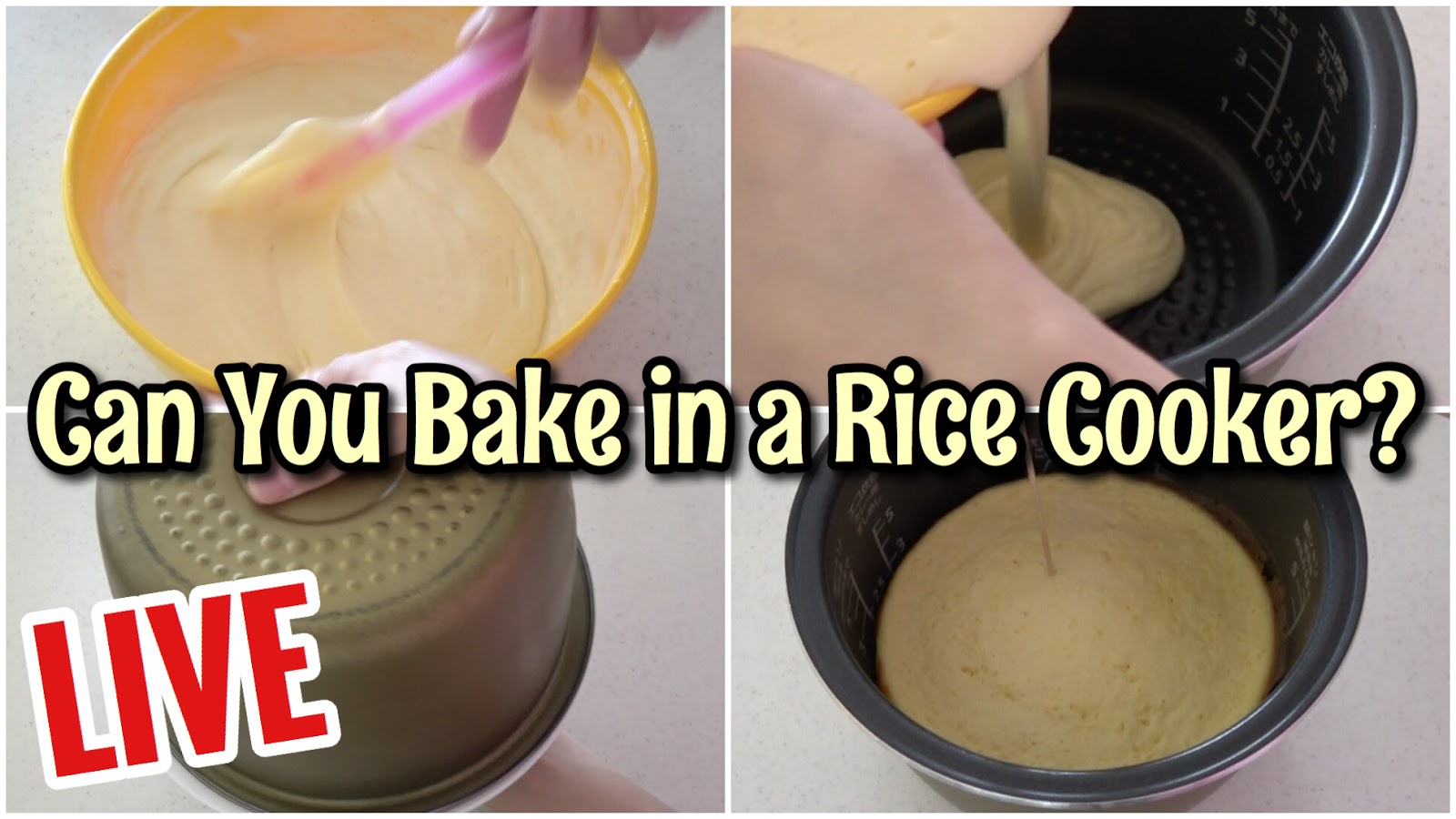 Can You Bake in a Rice Cooker? Japanese Cooking Video Recipe Create