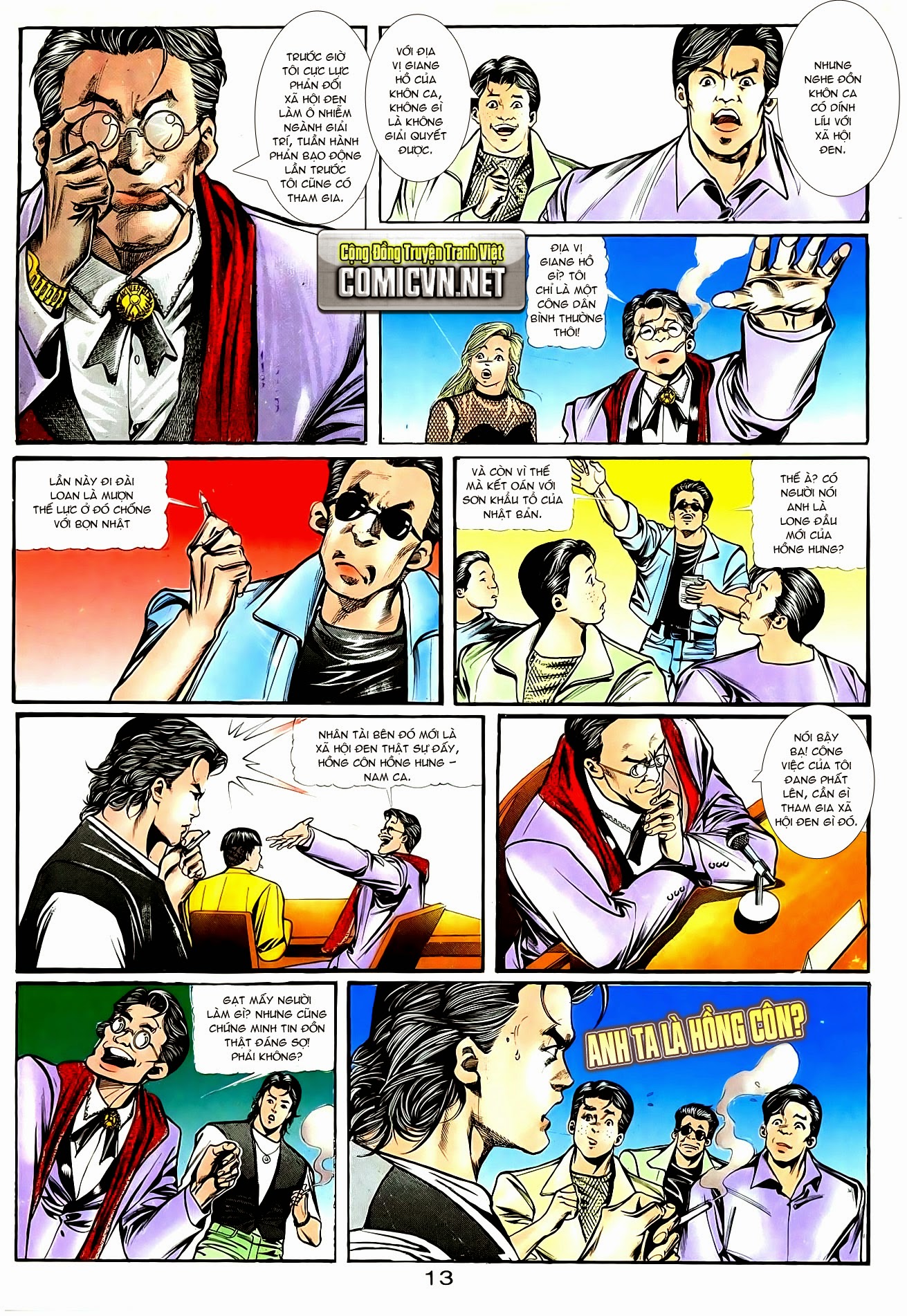 Người Trong Giang Hồ chap 30 - Trang 13