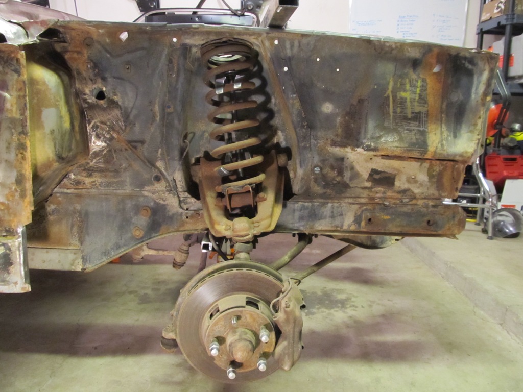 Front Coil Springs selection, cutting, and installation