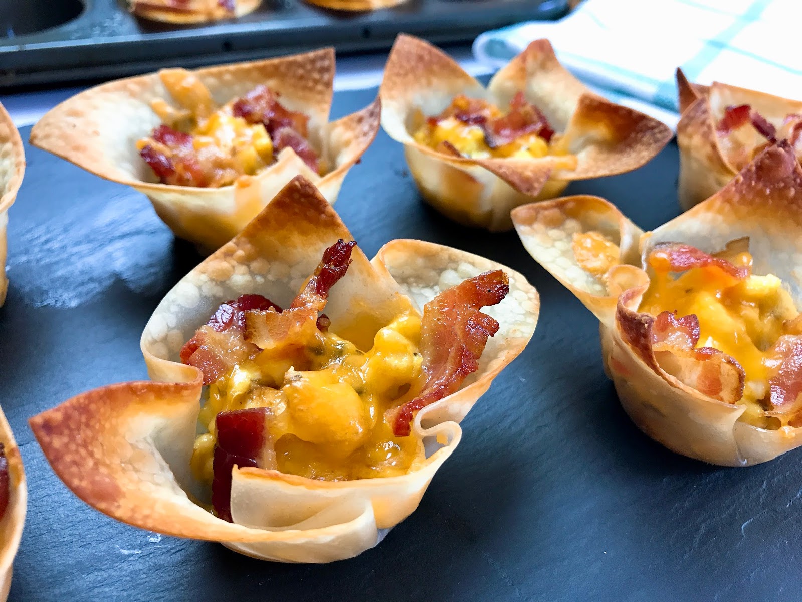 Bacon, Egg and Cheese Breakfast Cups
