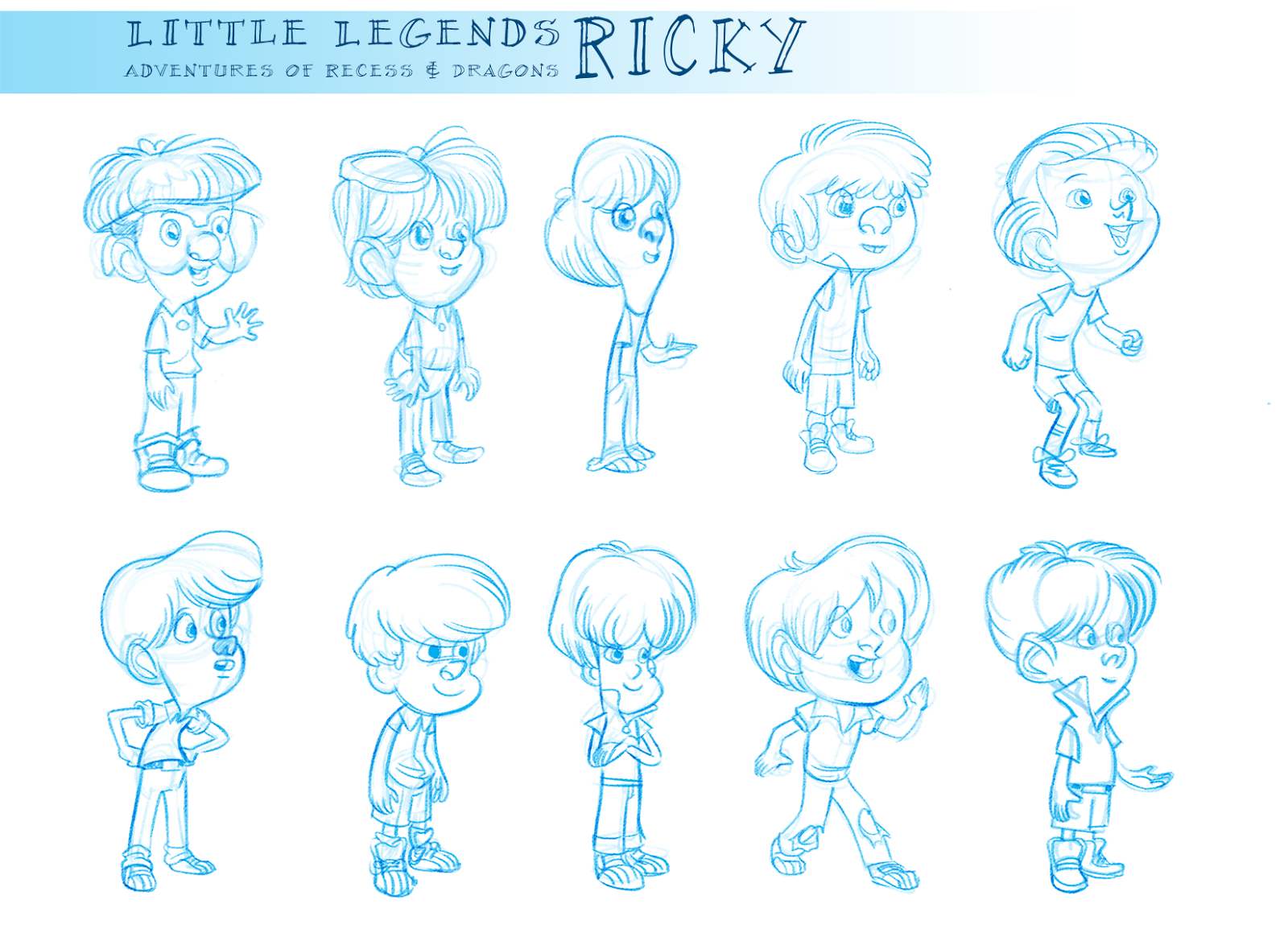 Rick Lacy: Little Legends : Character Design : Ricky
