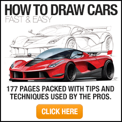 HOW TO DRAW CARS FAST & EASY