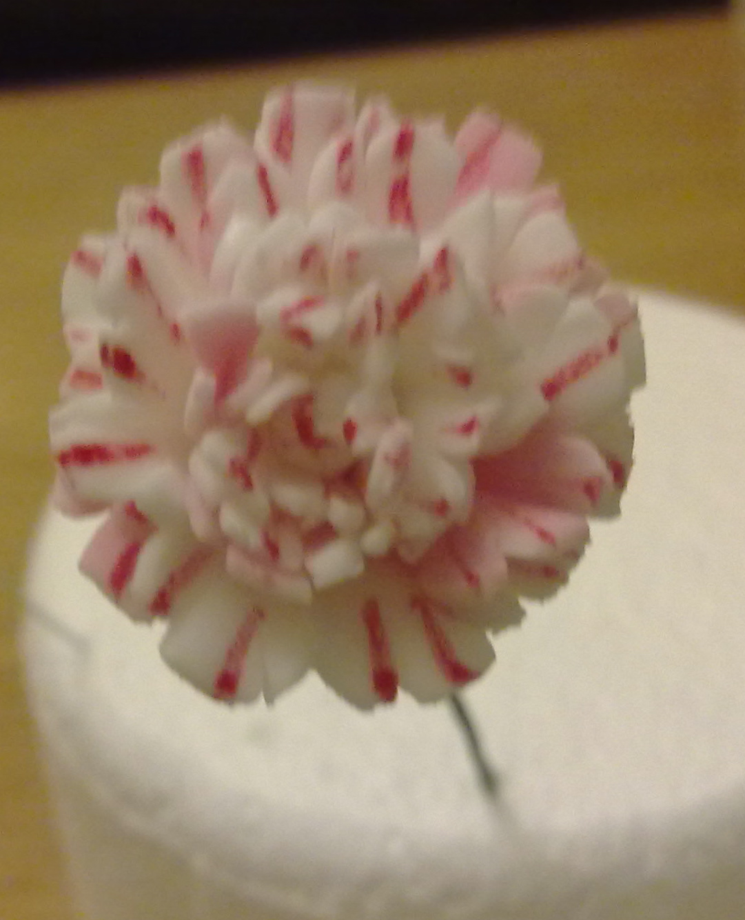 BakerLou How to make Sugar Carnations, stepbystep tutorial