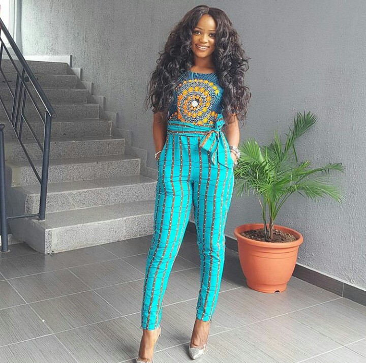 Kitenge trousers and jumpsuit outfits.. | fashenista