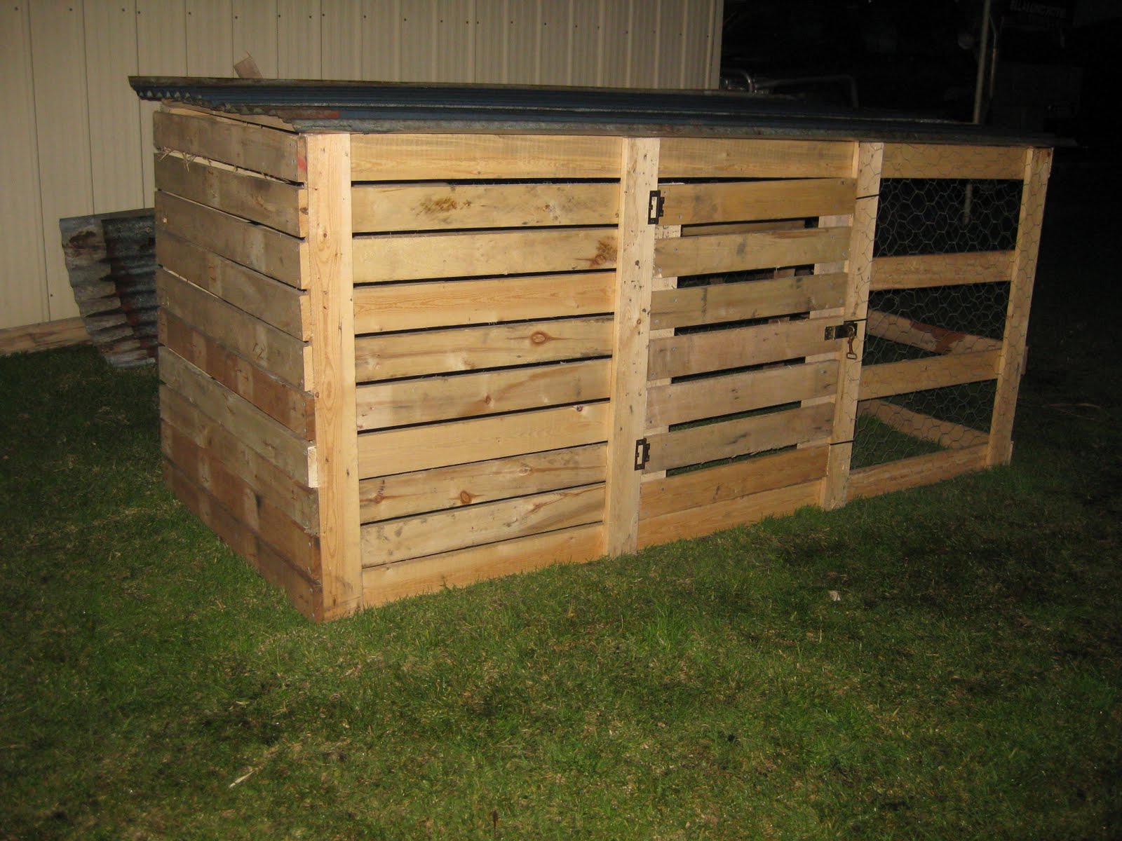 Dreaming of a Garden Utopia A quick and easy chicken pen