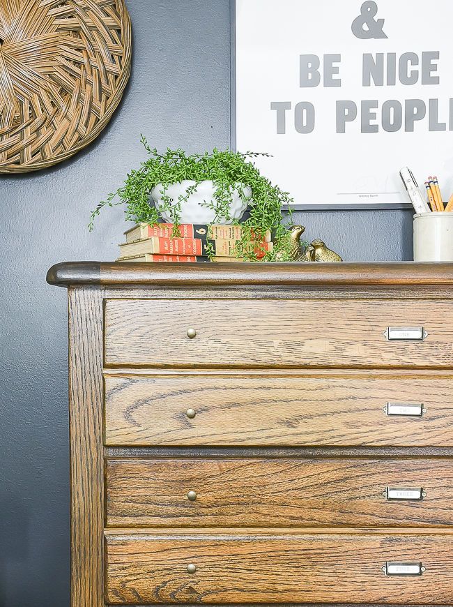 How To Turn An Old Dresser Into A Vintage Inspired Map Cabinet
