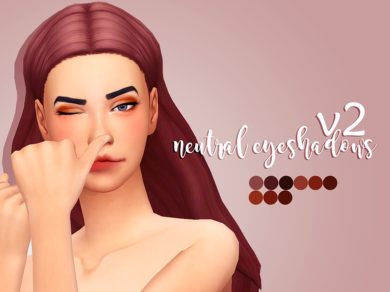 Neutral eyeshadows v2