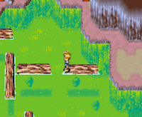 Golden Sun - Sobre troncos