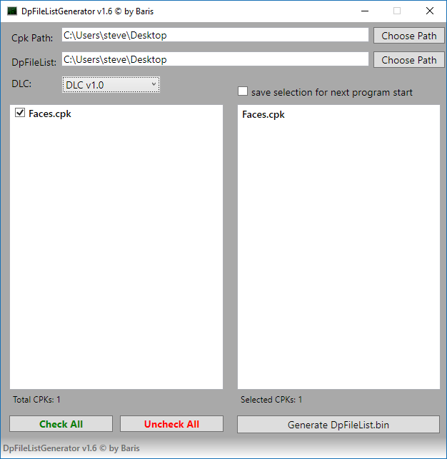 TÉLÉCHARGER DPFILELIST GENERATOR BY BARIS GRATUIT DPFILELIST GRATUIT TÉLÉCHARGER GENERATOR BY BARIS