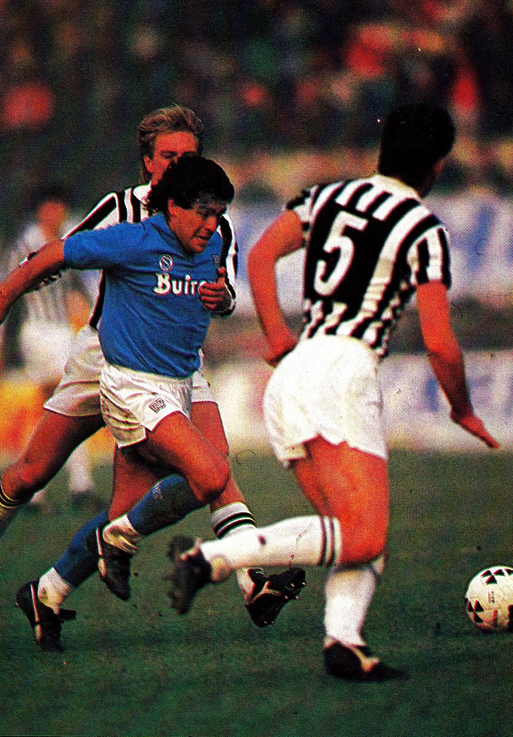 Italy 2 Brazil 0 in June 1973 in Rome. Rivelino has Tarcisio