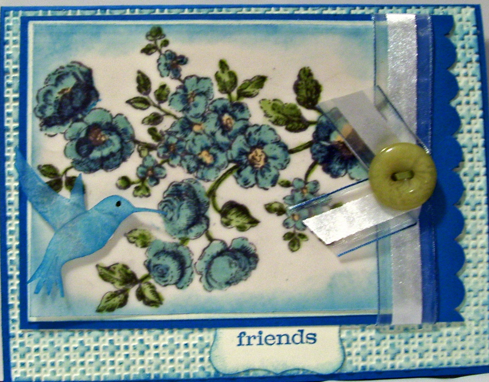 Crafty Maria's Stamping World Stained Glass Technique Stamping 411