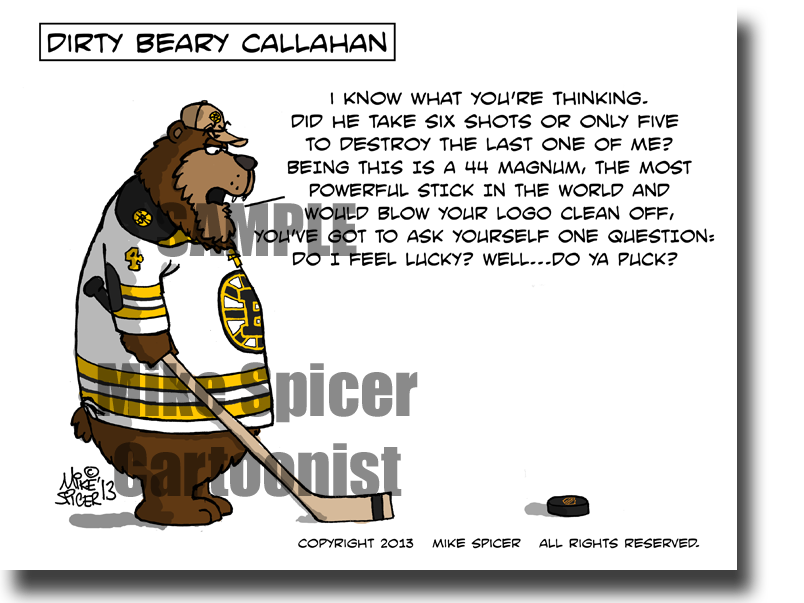 Mike Spicer Cartoonist/Illustrator: Bruins vs. Leafs- A Fasioin Controversy