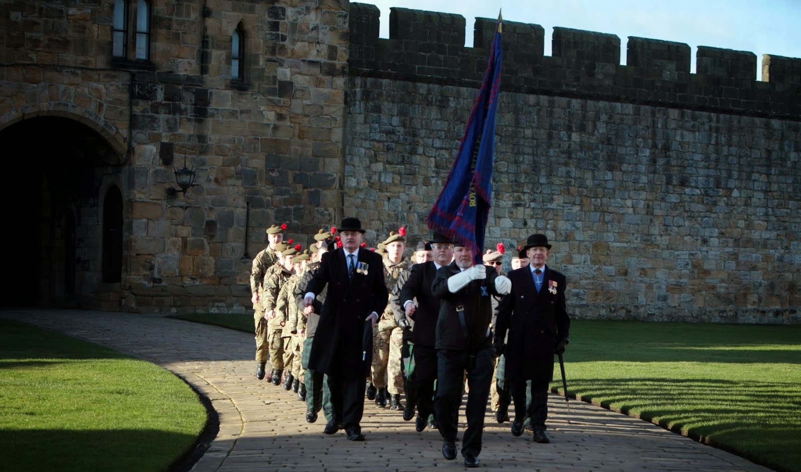 Northumbrian Gunner March of the Tyneside Scottish Alnwick