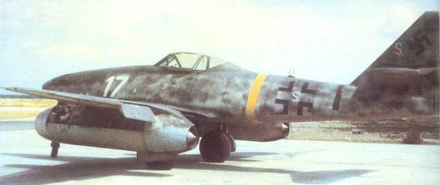 Luftwaffe Me-262 "Sturmvogel" (Storm Bird) fighter-bomber, Planes in color worldwartwo.filminspector.com