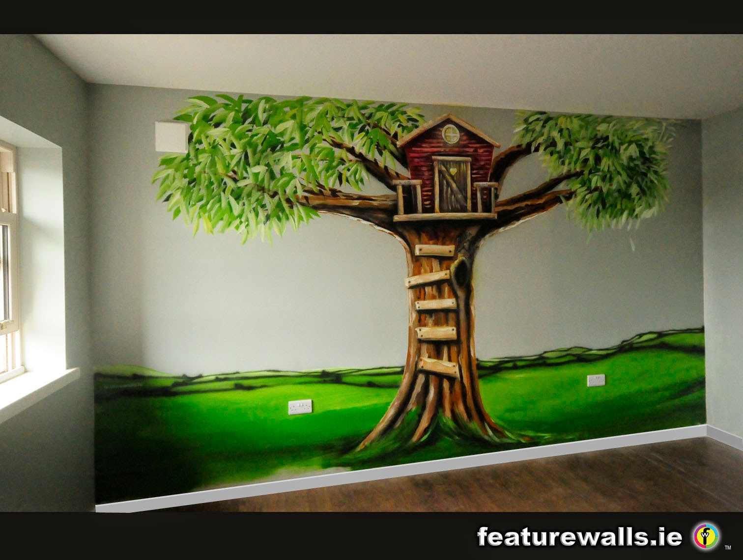 Mural Painting Professionals featurewalls.ie Hand Painted Kids Bedroom