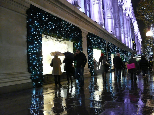 Londres Oxford Street à Noël