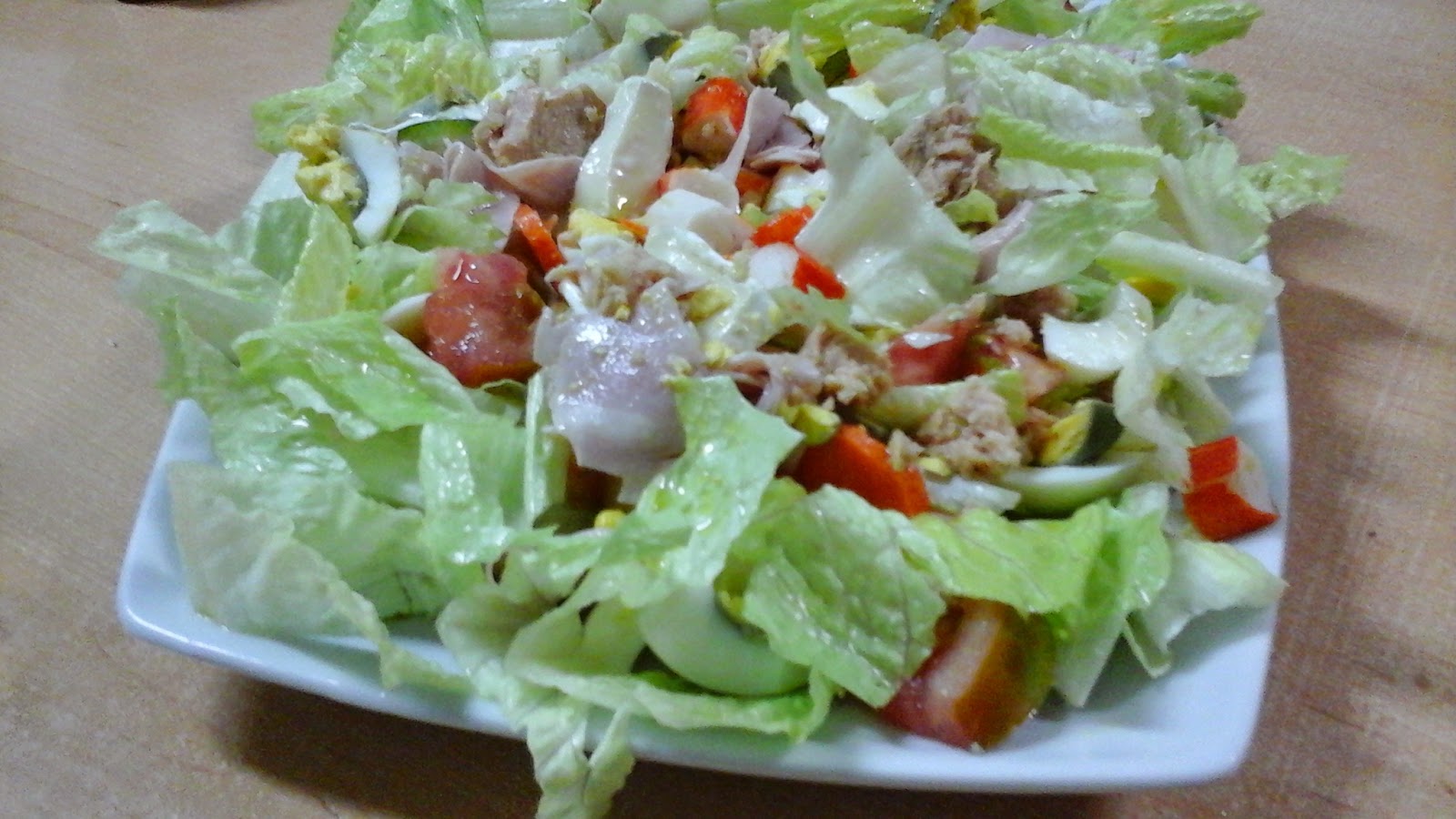 tipos de ensaladas para cenar