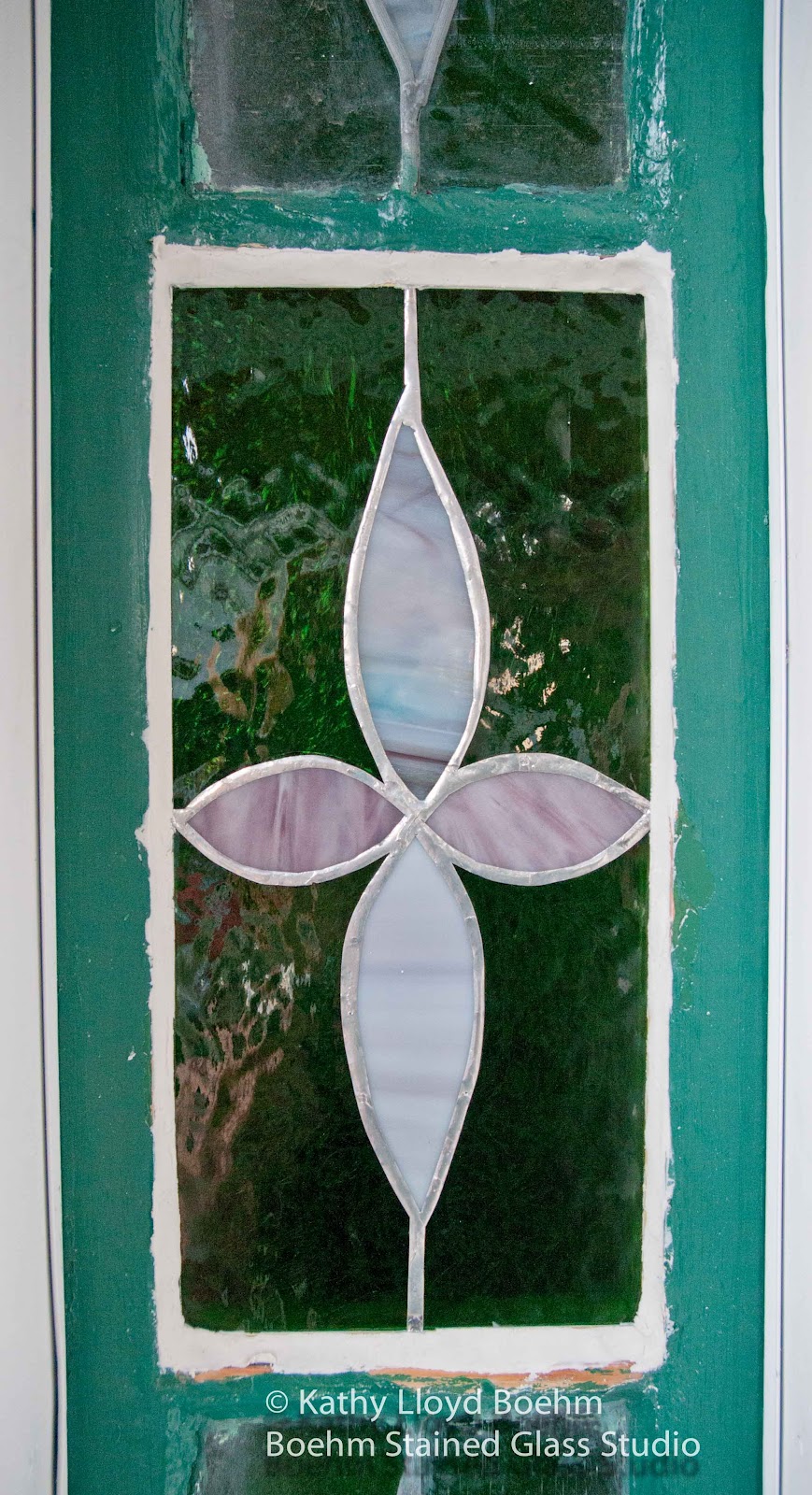 Boehm Stained Glass Blog Stained Glass Front Door Panel Installation