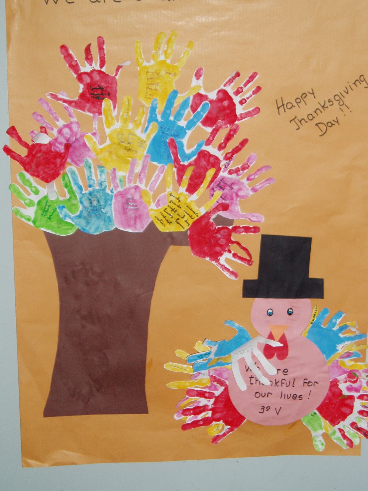 My English Classes: Thanksgiving: We are thankful for...