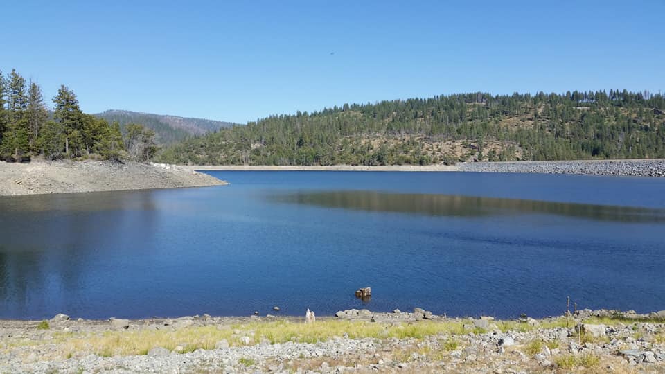 Wes' Travels to California Lakes Cherry Lake Toulumne County, California