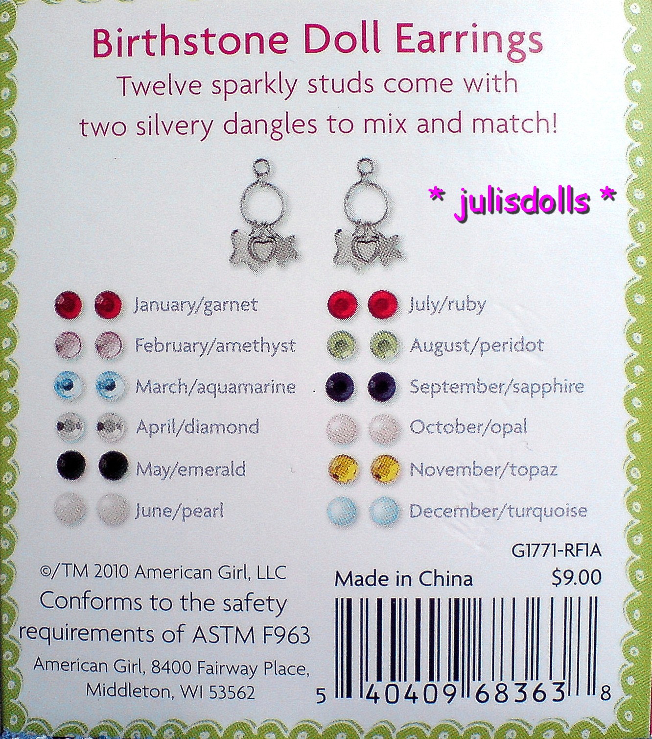 julis-dolls-agenchantment-american-girl-birthstone-earrings