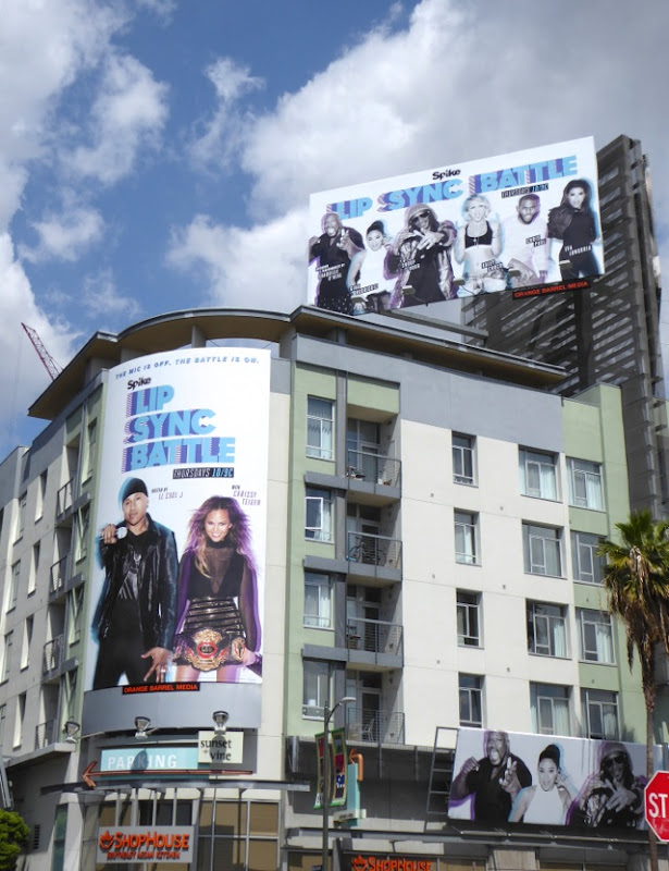 Lip Sync Battle season 2 billboards Sunset & Vine Lip Sync Battle season 2 billboards Sunset & Vine