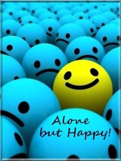 HD Wallpaper Point: Alone but happy