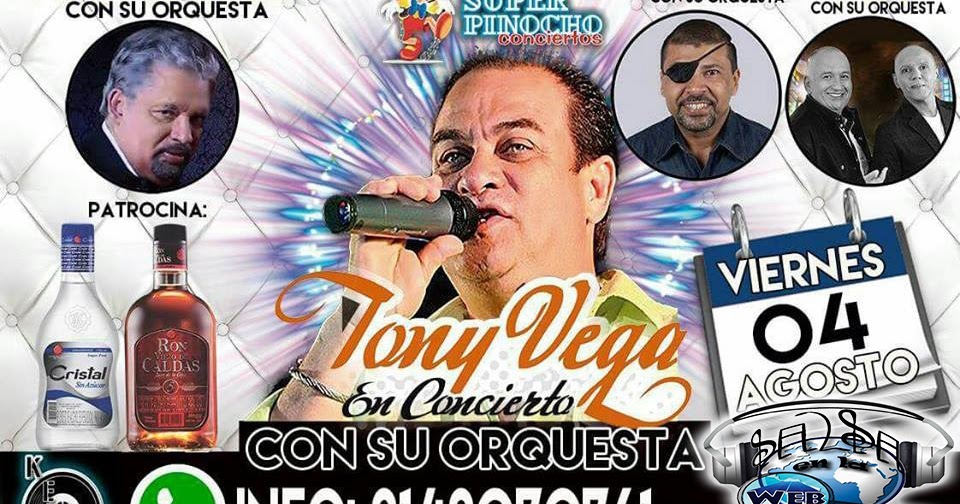 Tony Vega, Nino Segarra, Gustavo Gerardo y Los Originales en Concierto