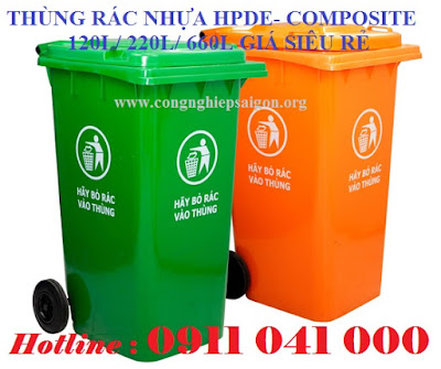 Máy móc công nghiệp: Bán thùng rác nhựa 120 lít , thùng rác  240 lít giá rẻ Thung%2Brac%2Bcong%2Bcong%2B120l