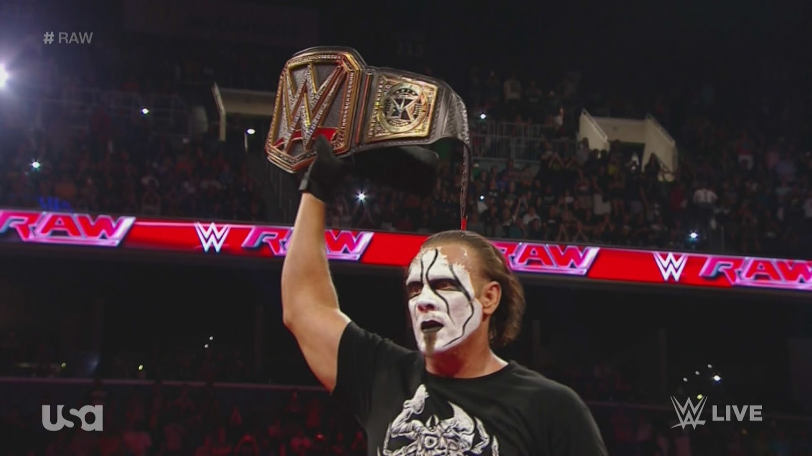 15 return. Sting WWE. Raw 8.