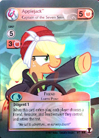 My Little Pony Applejack, Captain of the Seven Seas Defenders of Equestria CCG Card