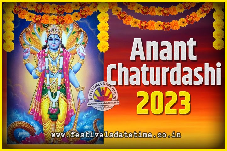 Jain Calendar 2023 2023 Anant Chaturdashi Pooja Date And Time, 2023 Anant Chaturdashi Calendar  - Festivals Date Time