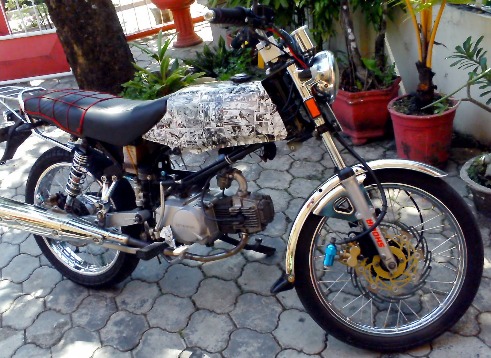 Honda win 100 Cafe Racer