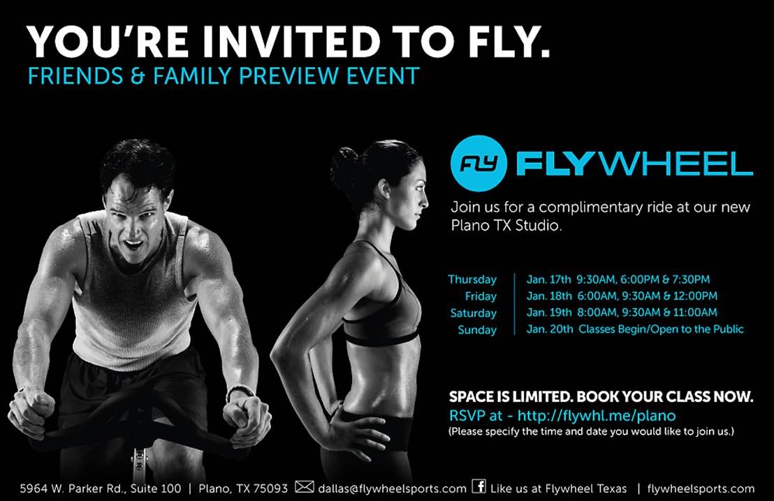 RSVP Calendar Flywheel Sports Rides Into Plano