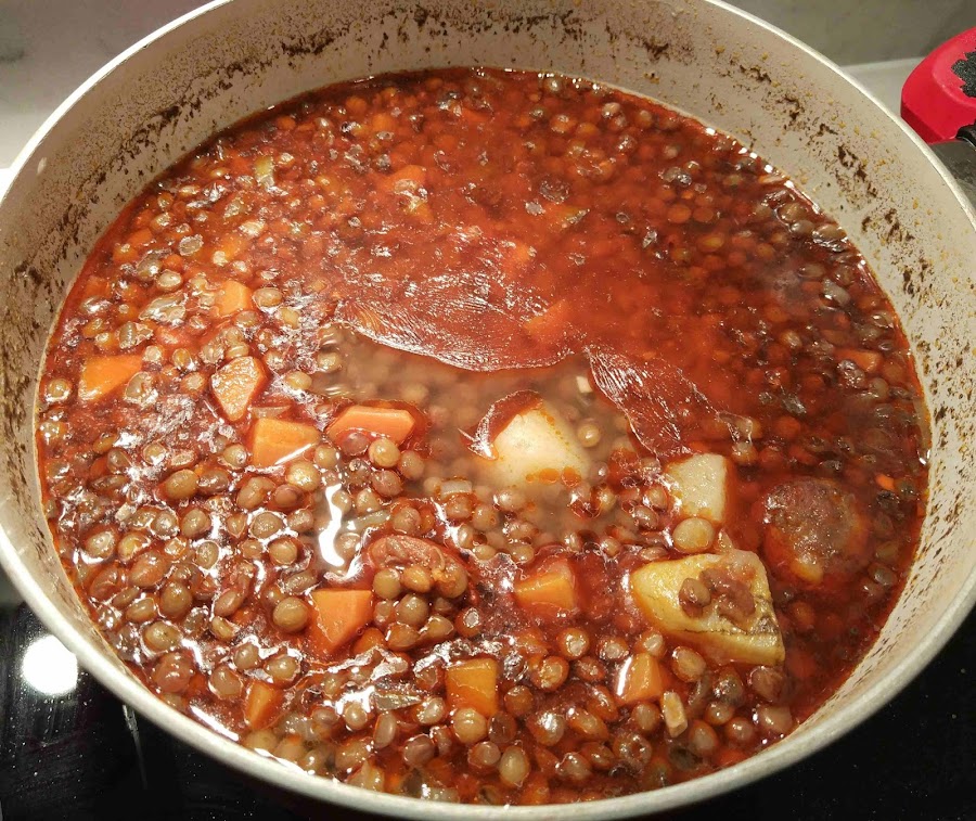 Lentejas con chorizo