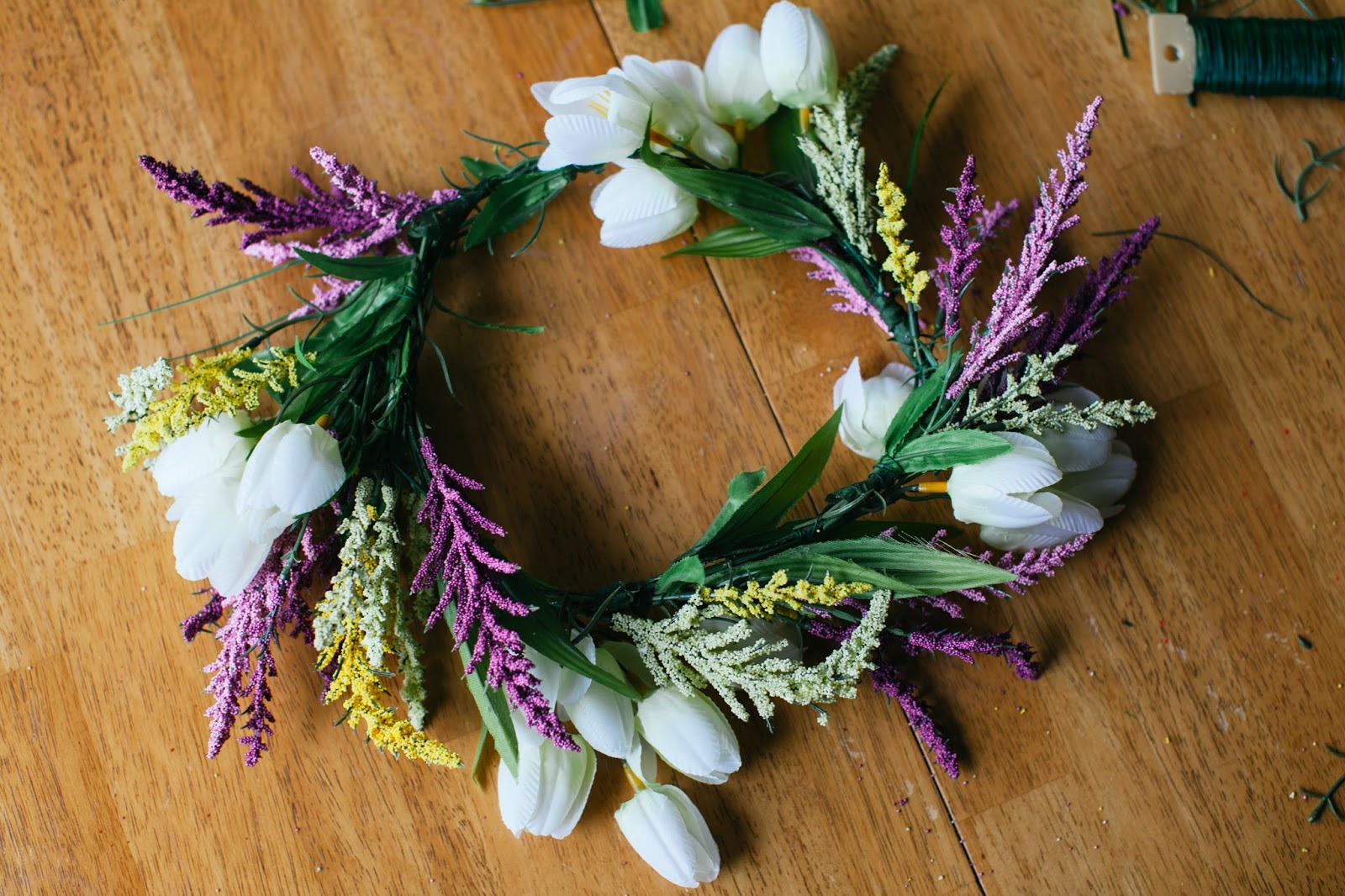 The Parker Project DIY Silk Flower Crown