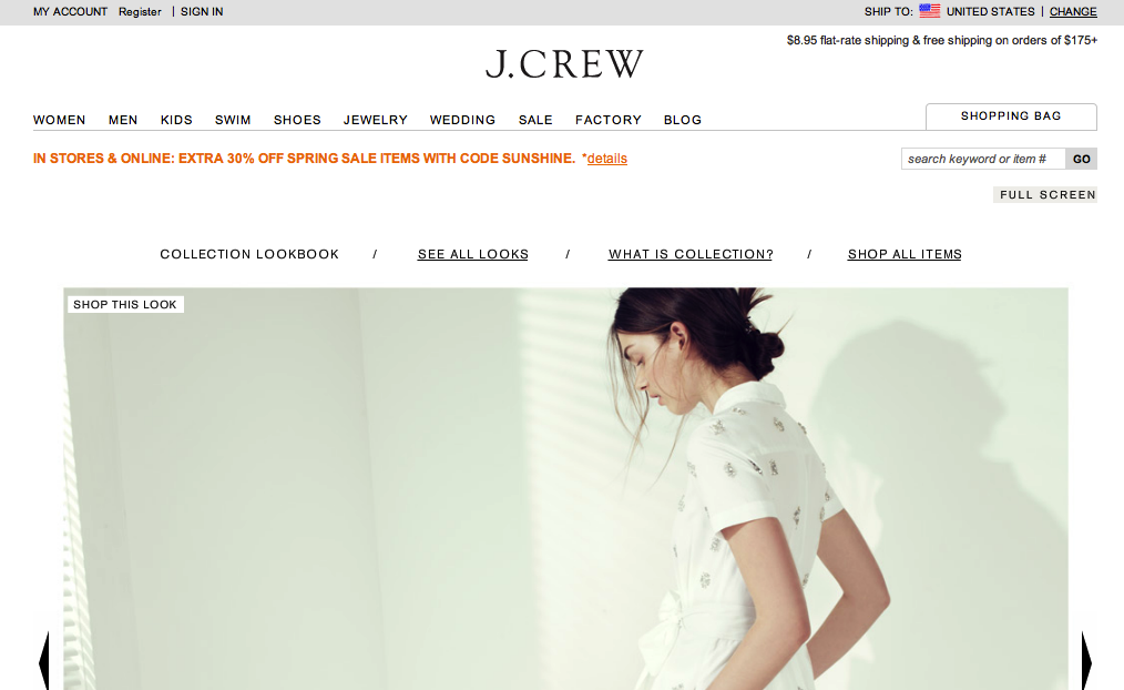 J Crew: Aesthetics