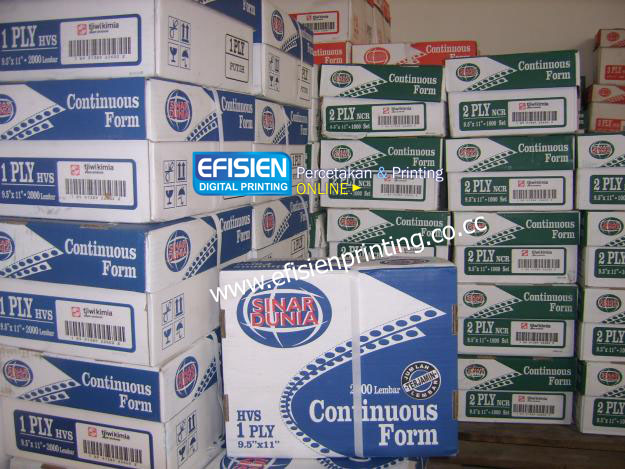 FORM CONTINUOUS Printing JemberJember printing 