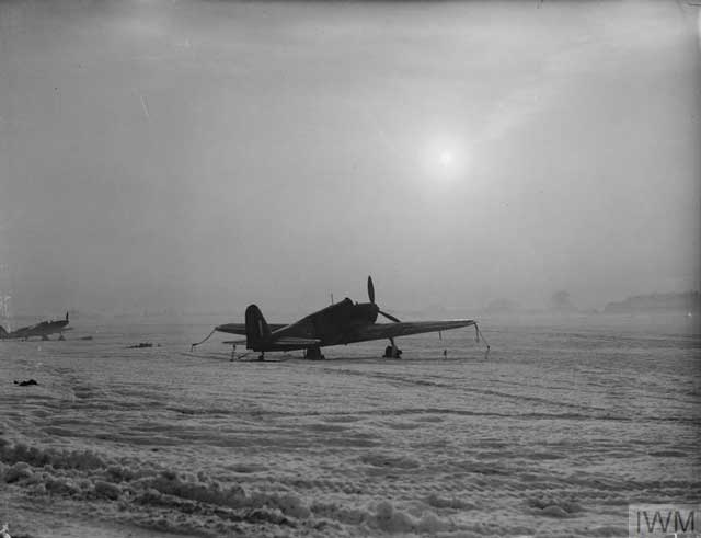Fairey Fulmars at Donibristle after a snowstorm, 25 January 1942 Worldwartwo.filminspector.com
