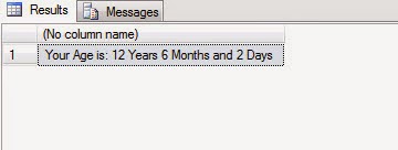 How to Calculate AGE in SQL Server